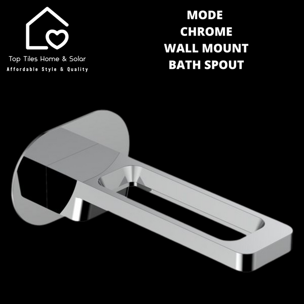 Mode Chrome Wall Mount Bath Spout