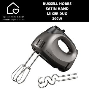 Russell Hobbs Satin Hand Mixer Duo - 300W