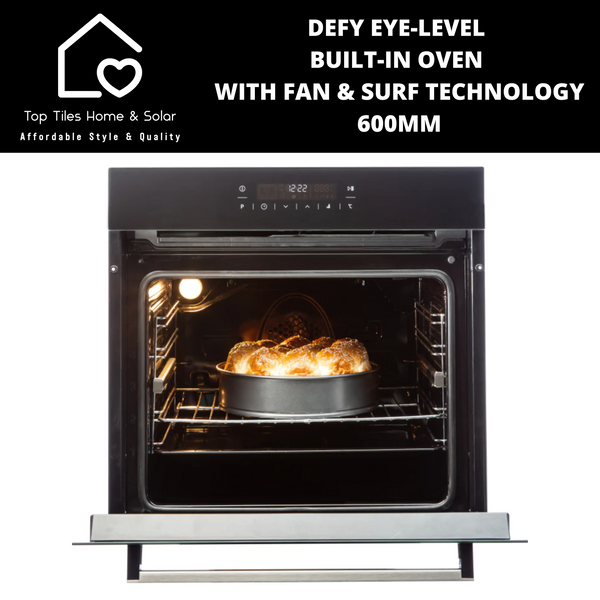 Defy Eye-level Built-In Oven with Fan & Surf Technology - 600mm DBO490