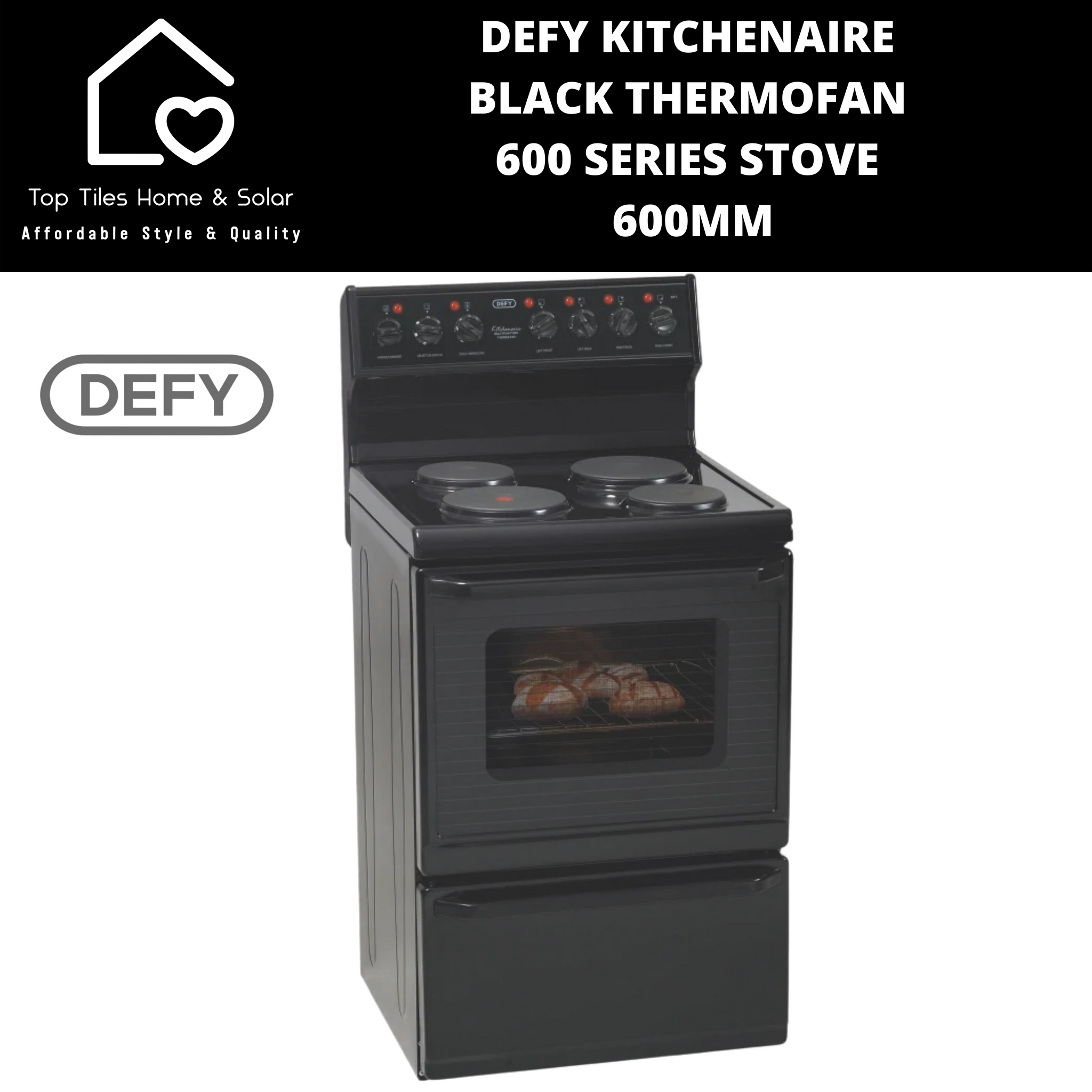 defy white stove