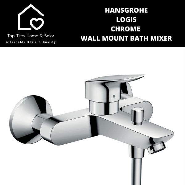 Hansgrohe Logis Chrome Wall Mount Bath Mixer