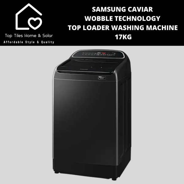 Samsung Caviar Wobble Technology Top Loader Washing Machine - 17kg