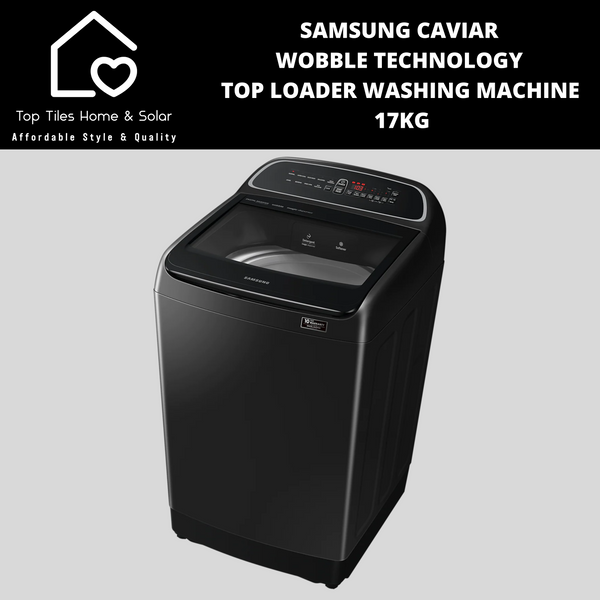 Samsung Caviar Wobble Technology Top Loader Washing Machine - 17kg