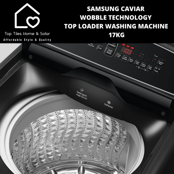 Samsung Caviar Wobble Technology Top Loader Washing Machine - 17kg