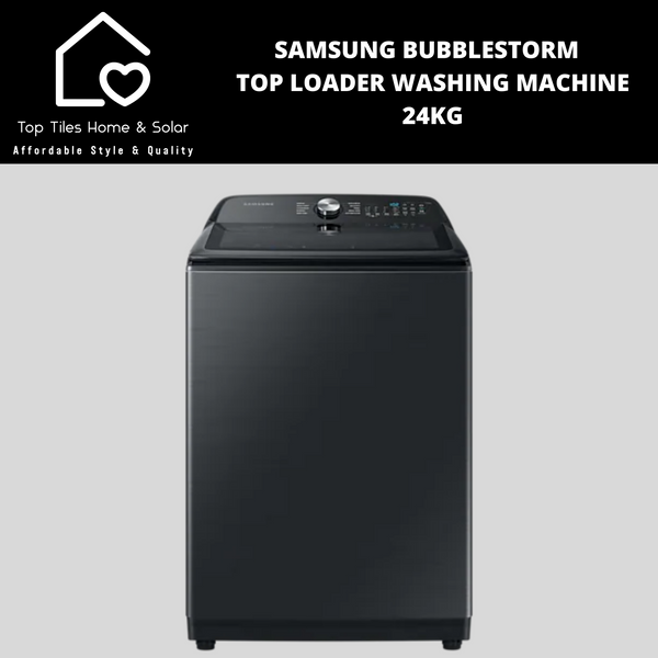 Samsung BubbleStorm  Top Loader Washing Machine - 24kg