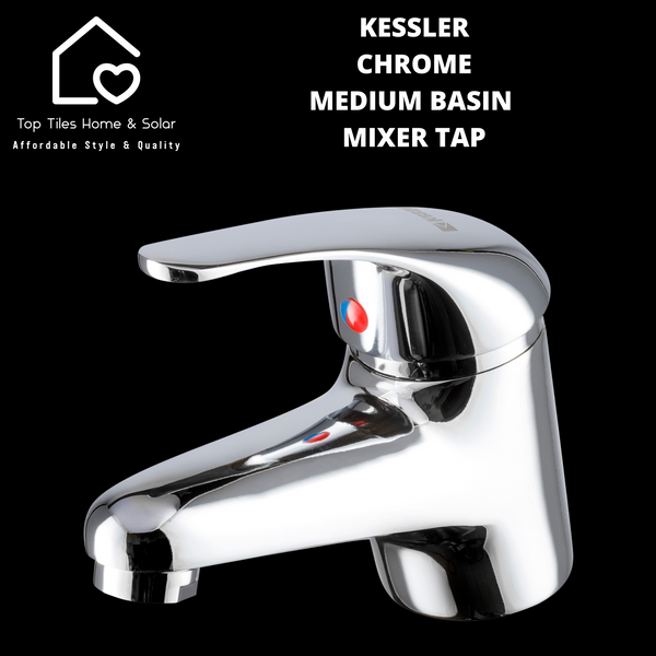 Kessler Chrome Medium Basin Mixer Tap