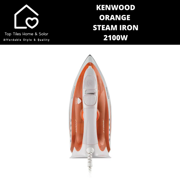 Kenwood Orange Steam Iron - 2100W