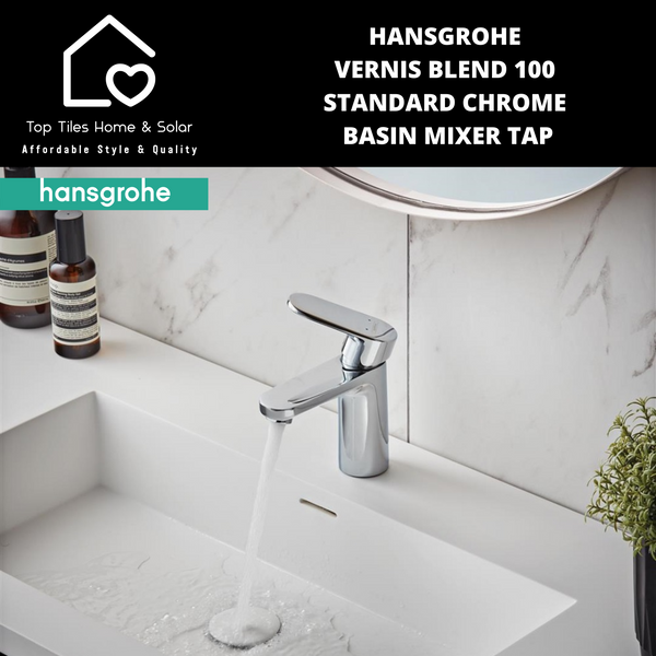 Hansgrohe Vernis Blend 100 Standard Chrome Basin Mixer Tap