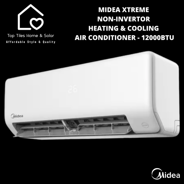 Midea Xtreme Non-Invertor Heating & Cooling Air Conditioner - 12000BTU