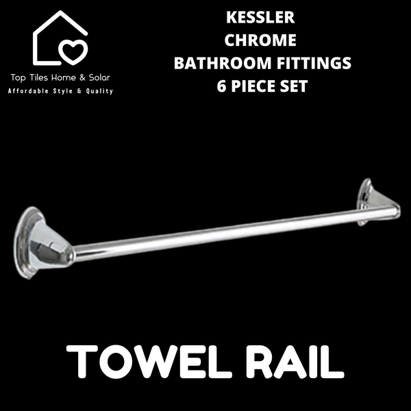 Kessler Chrome Bathroom Fittings - 6 Piece Set