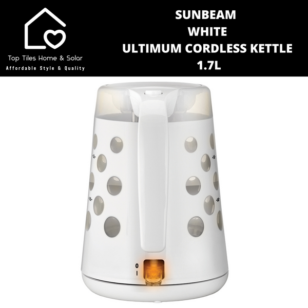 Sunbeam White Ultimum Cordless Kettle - 1.7L