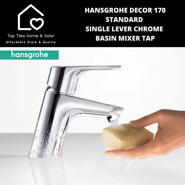 Hansgrohe Decor 70 Standard Single Lever Chrome Basin Mixer Tap