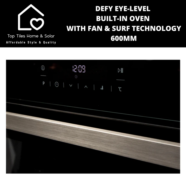 Defy Eye-level Built-In Oven with Fan & Surf Technology - 600mm DBO490