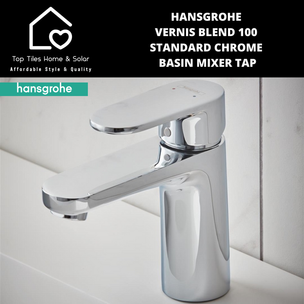 Hansgrohe Vernis Blend 100 Standard Chrome Basin Mixer Tap