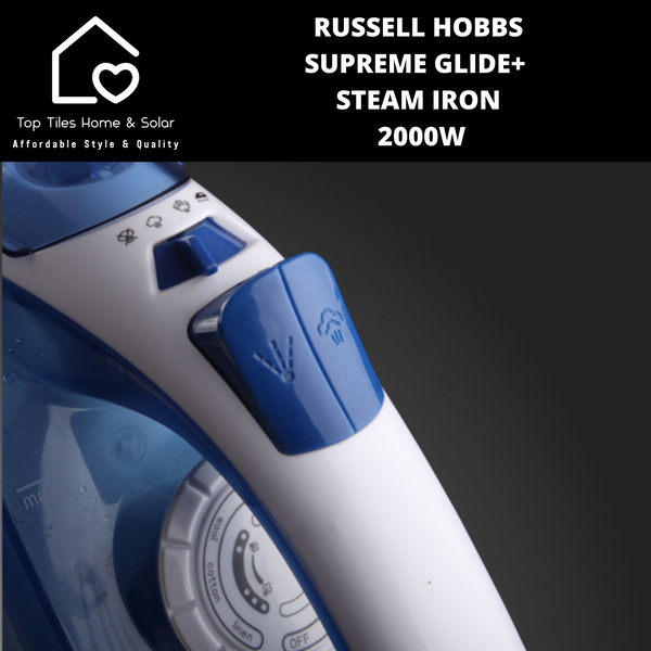 Russell Hobbs Supreme Glide+ Steam Iron - 2000W