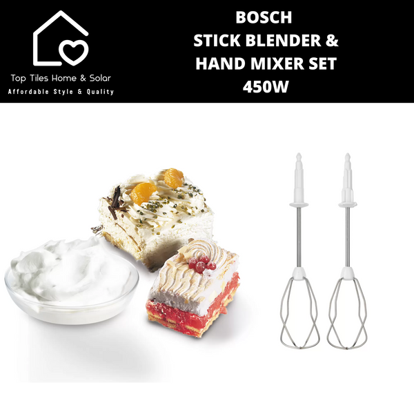 Bosch Stick Blender & Hand Mixer Set - 450W