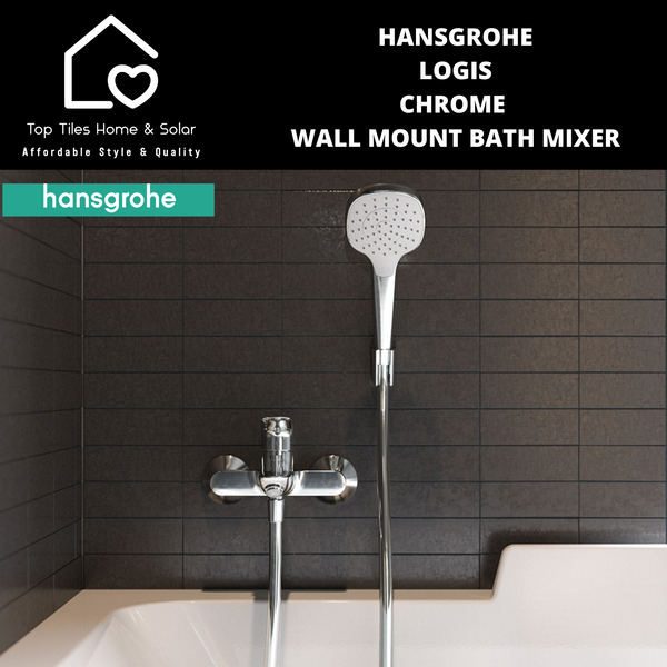 Hansgrohe Logis Chrome Wall Mount Bath Mixer