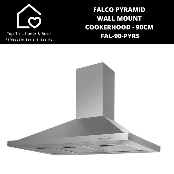 Falco Pyramid Wall Mount Cookerhood - 90cm FAL-90-PYRS