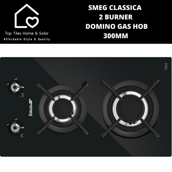 Smeg Classica 2 Burner Domino Gas Hob - 300mm