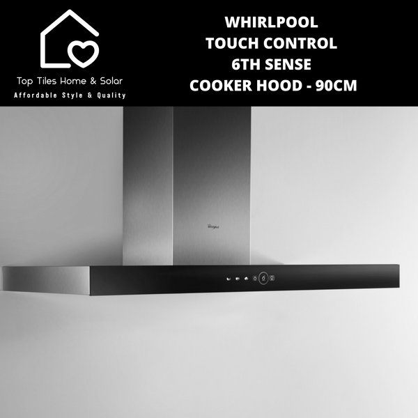 Whirlpool Touch Control 6th Sense Cooker Hood - 90cm