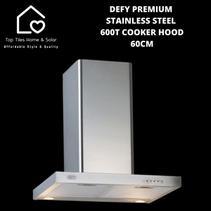 Defy Premium Stainless Steel 600T Cooker Hood - 60cm DCH317