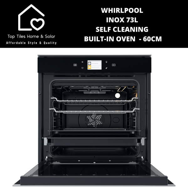 Whirlpool Inox 73L Self Cleaning Built-In Oven - 60cm