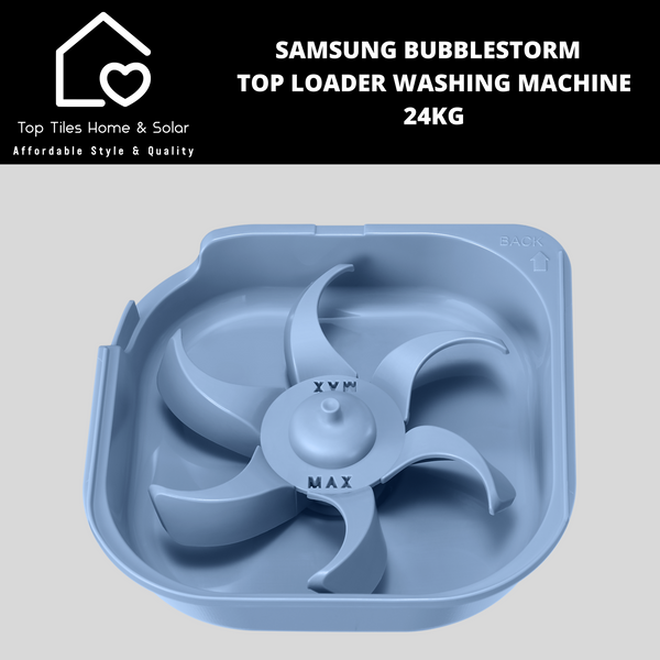 Samsung BubbleStorm  Top Loader Washing Machine - 24kg