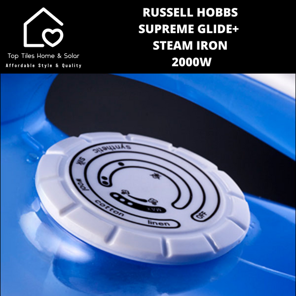 Russell Hobbs Supreme Glide+ Steam Iron - 2000W