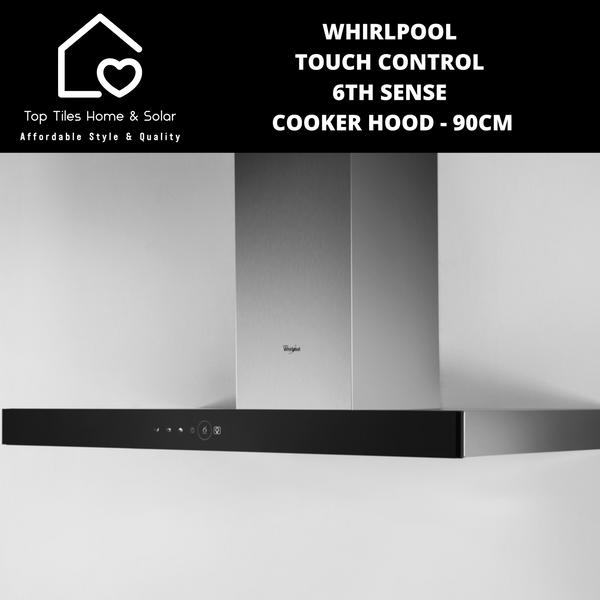 Whirlpool Touch Control 6th Sense Cooker Hood - 90cm