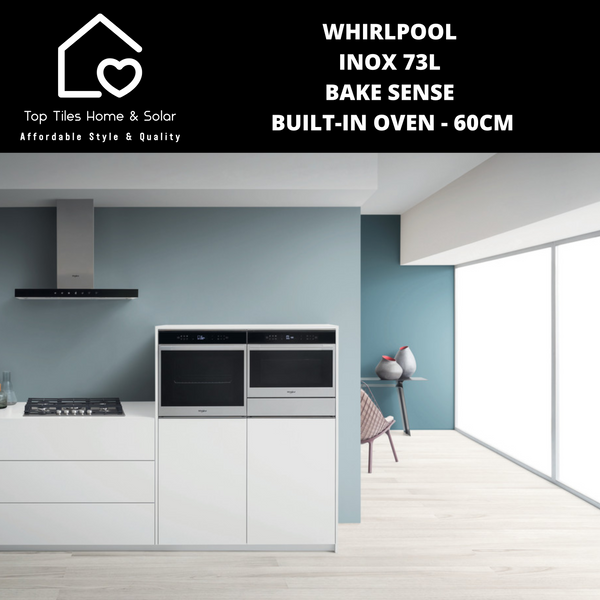 Whirlpool Inox 73L Bake Sense Built-In Oven - 60cm