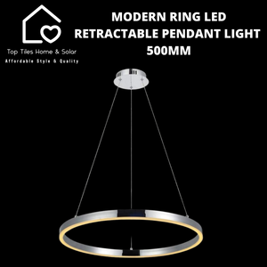 Retractable pendant online light