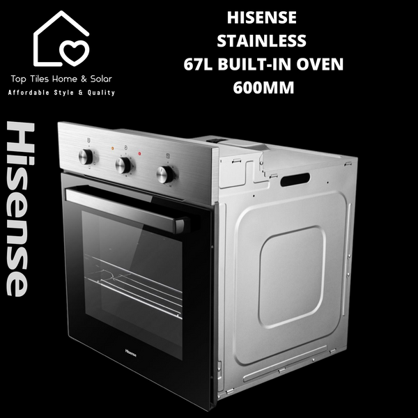 Hisense Stainless 67L Built-in oven - 600mm