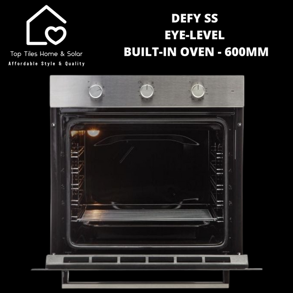 Defy Slimline Inox Eye-level Oven - 600mm DBO484E