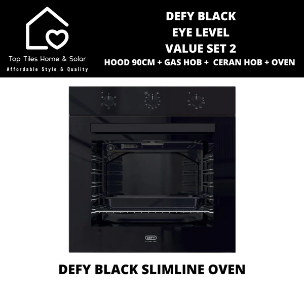 Defy Black Eye-Level Value Set 2