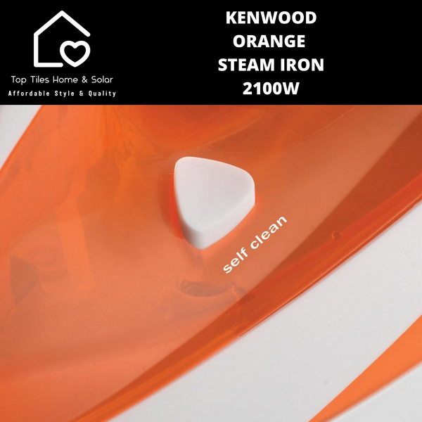 Kenwood Orange Steam Iron - 2100W