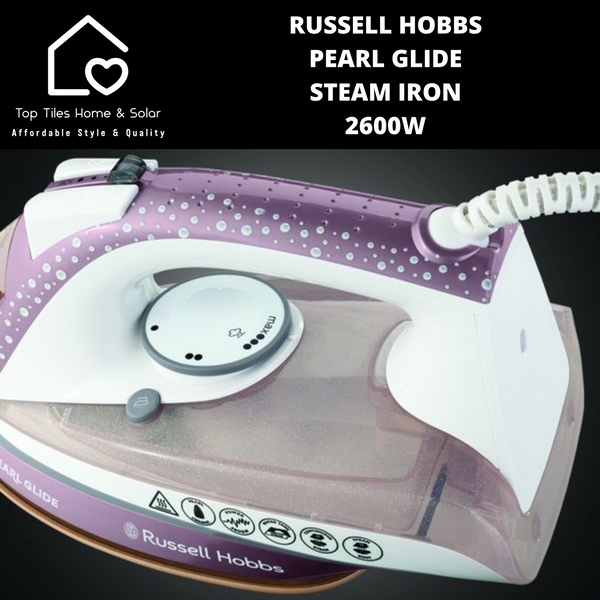 Russell Hobbs Pearl Glide Steam Iron - 2600W