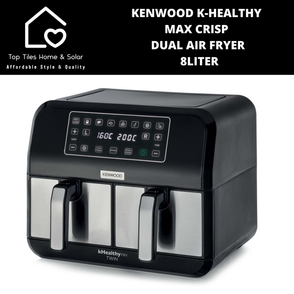 Kenwood K-Healthy Max Crisp Dual Air Fryer - 8Liter