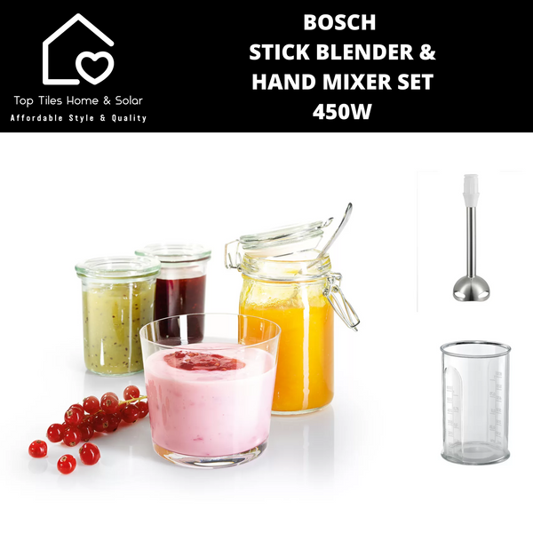 Bosch Stick Blender & Hand Mixer Set - 450W