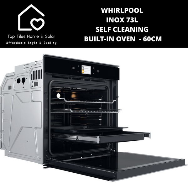 Whirlpool Inox 73L Self Cleaning Built-In Oven - 60cm