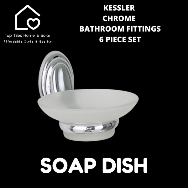 Kessler Chrome Bathroom Fittings - 6 Piece Set