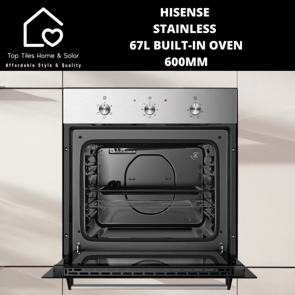 Hisense Stainless 67L Built-in oven - 600mm