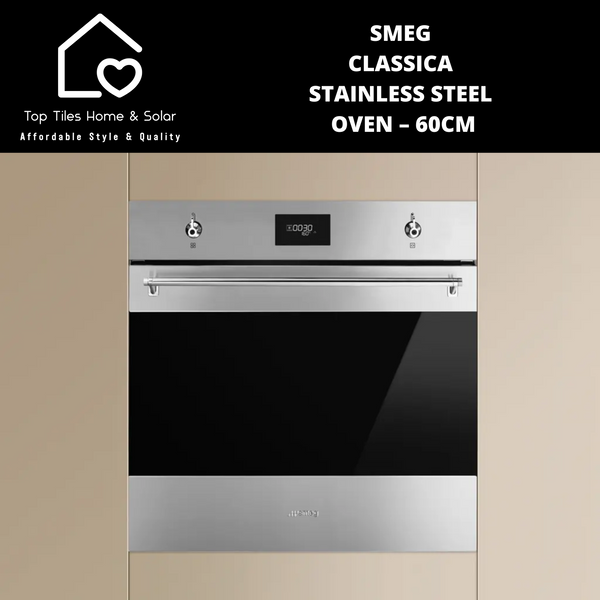 Smeg Classica Stainless Steel Oven – 60cm