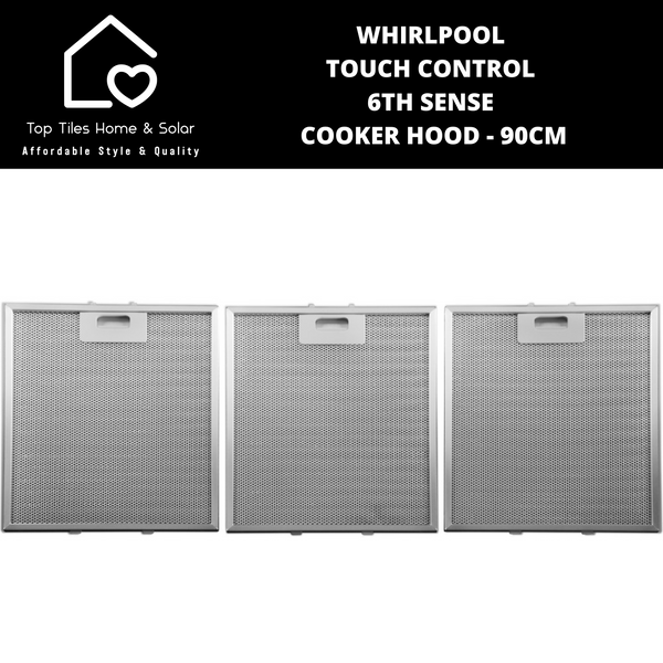 Whirlpool Touch Control 6th Sense Cooker Hood - 90cm