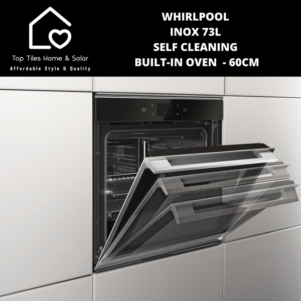 Whirlpool Inox 73L Self Cleaning Built-In Oven - 60cm