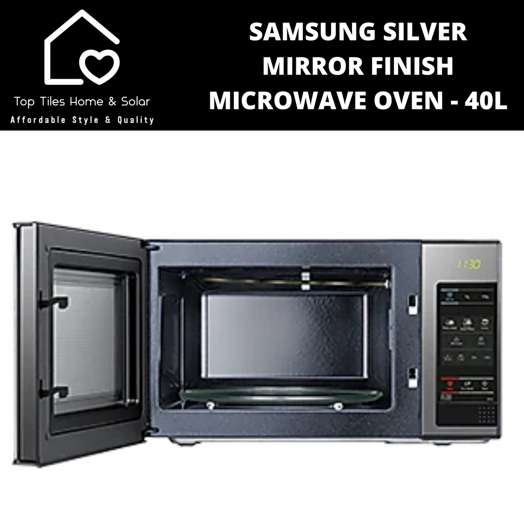 samsung 40l microwave 1000w mirror finish