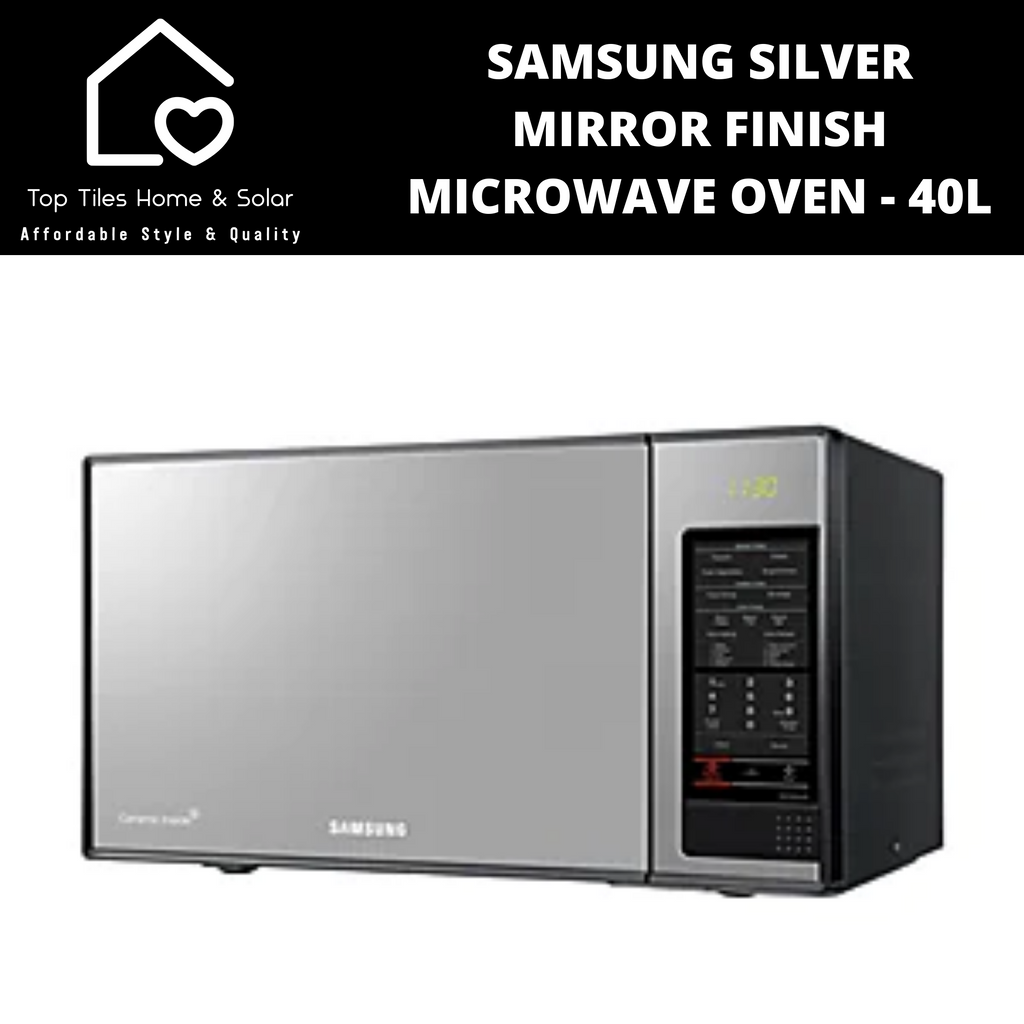 samsung 40l microwave 1000w mirror finish