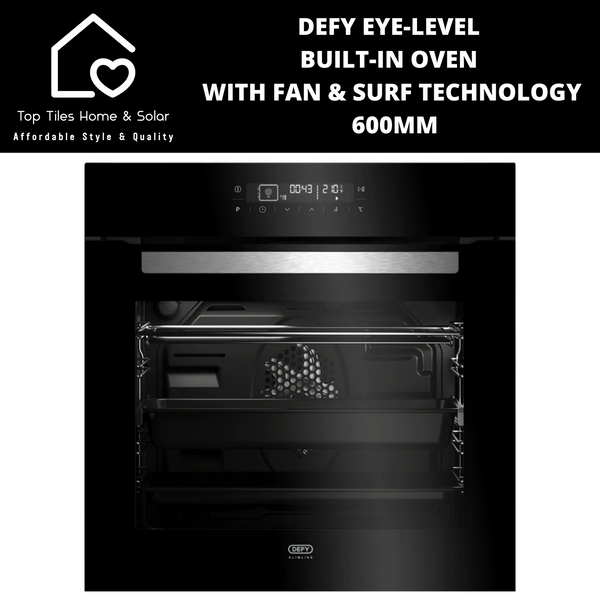 Defy Eye-level Built-In Oven with Fan & Surf Technology - 600mm DBO490